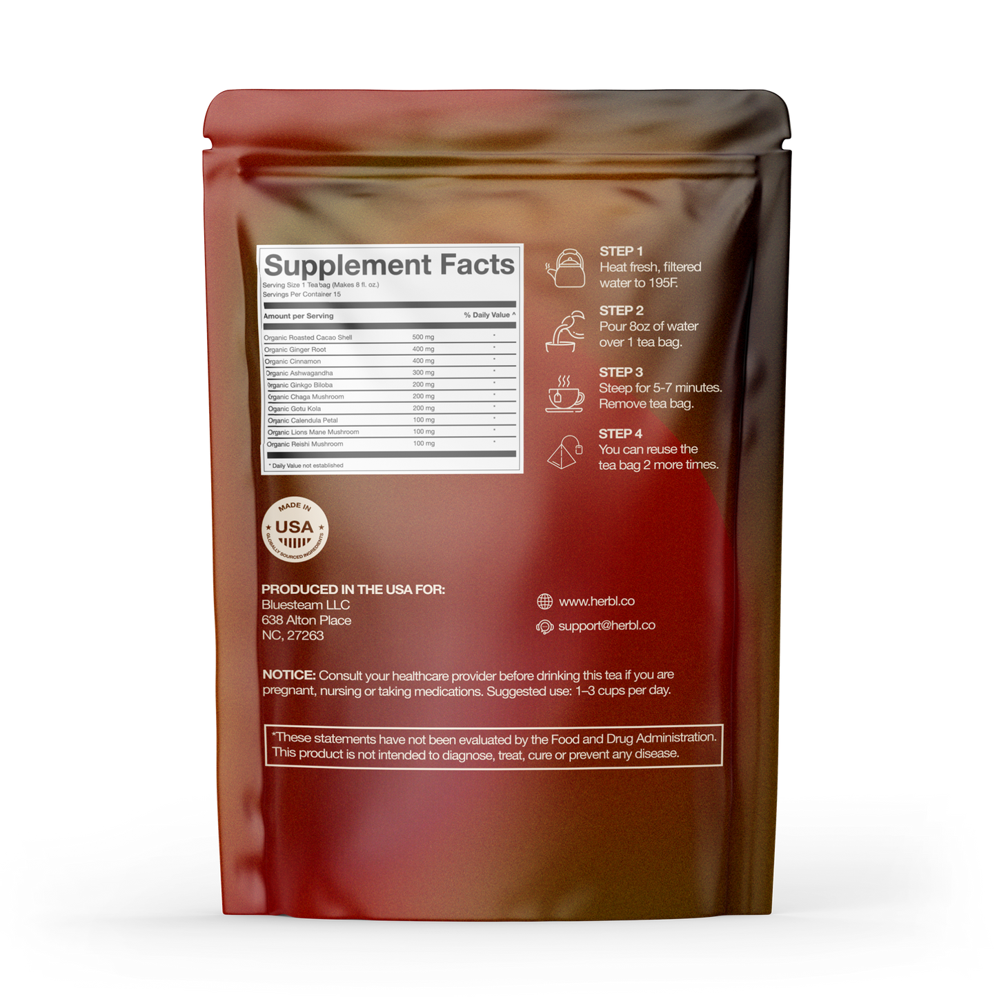 Brain Boost Mushroom Tea