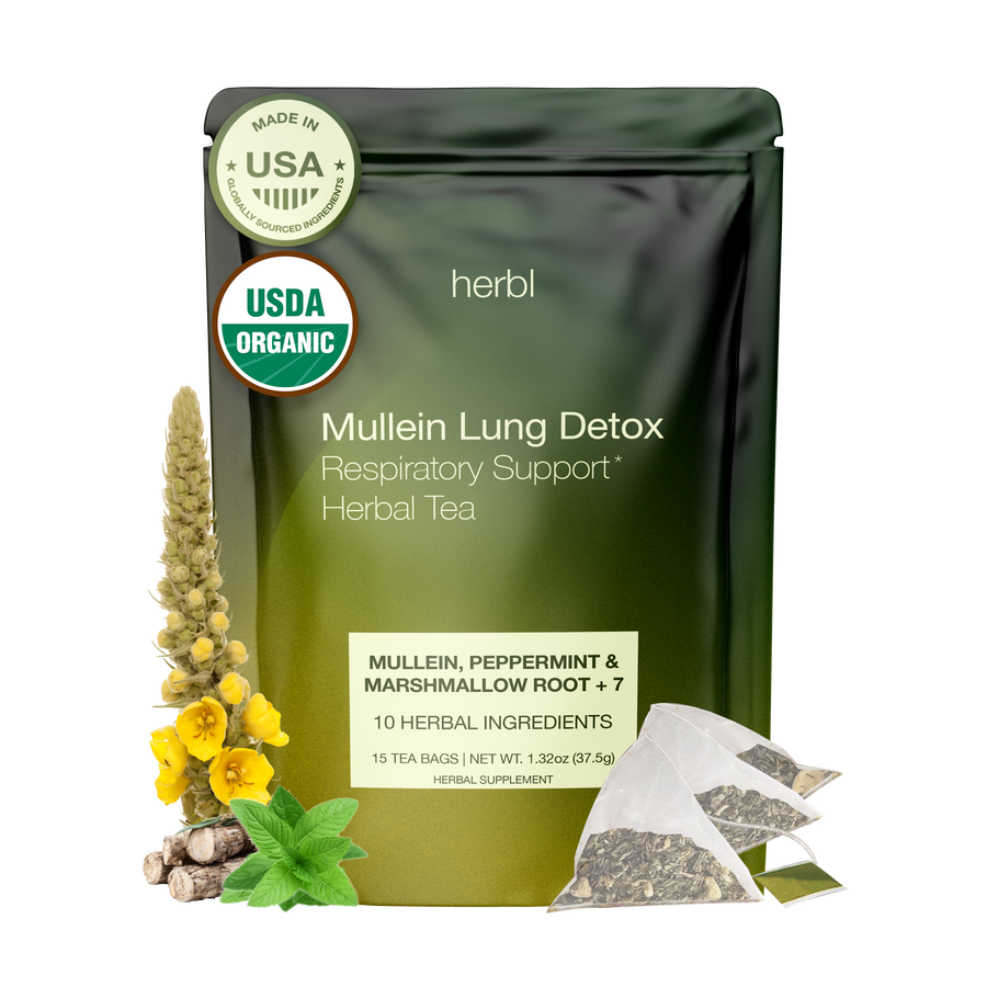 Mullein Lung Detox Herbal Tea