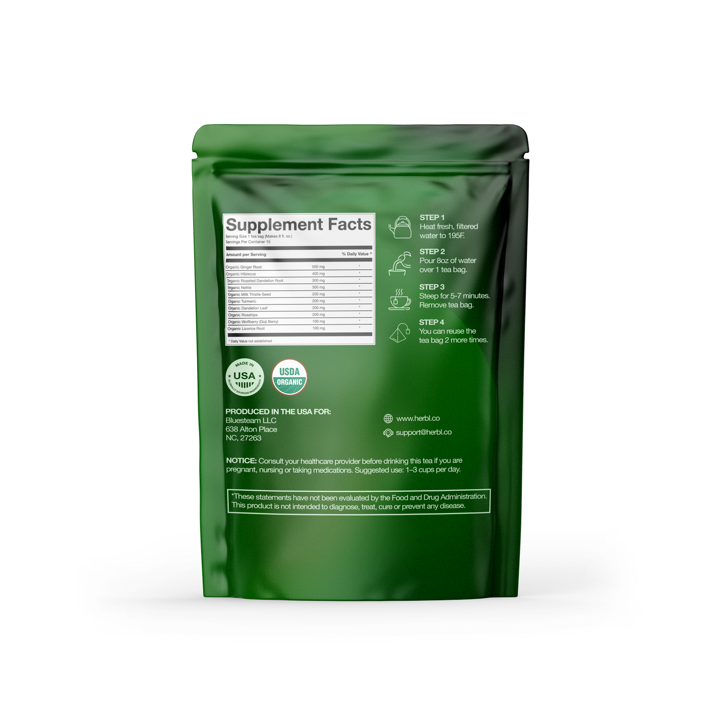 Liver and Kidney Detox Herbal Tea