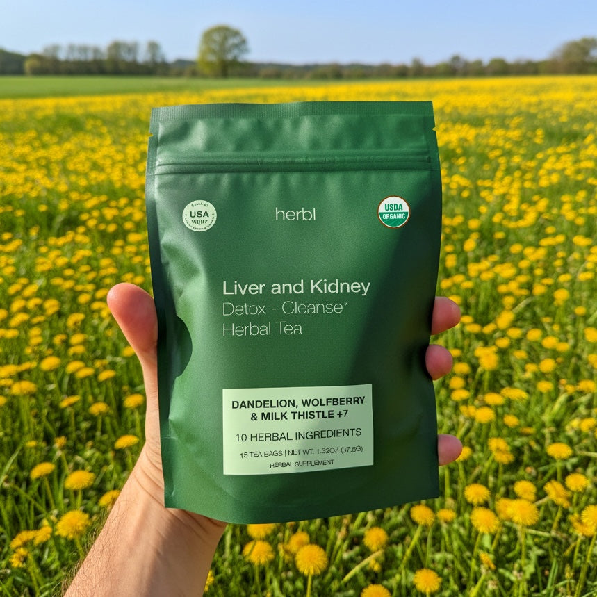 Herbl Liver & Kidney Detox Tea Ingredients Explained
