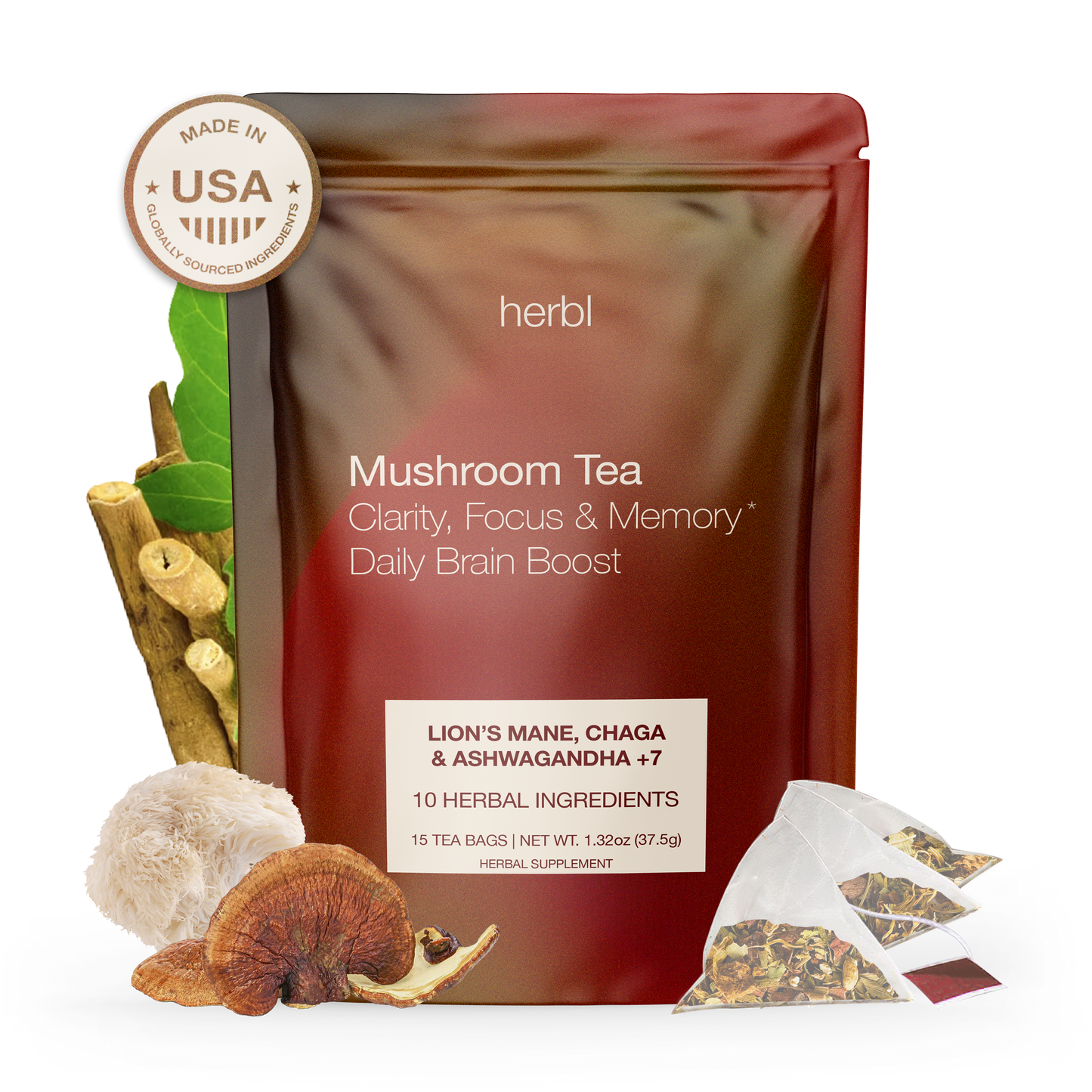 Brain Boost Mushroom Tea