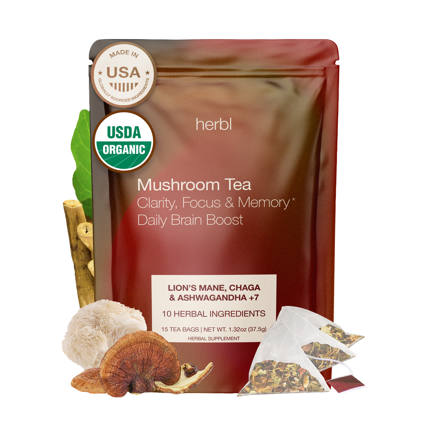 Brain Boost Mushroom Tea