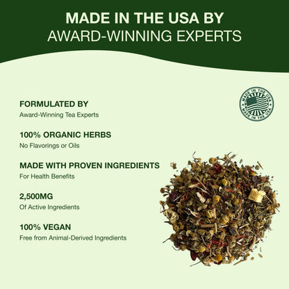 Lemon Balm Calming Herbal Tea