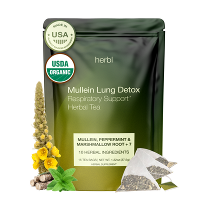Mullein Lung Detox Herbal Tea